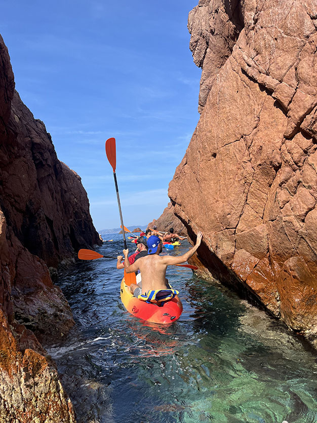 Excursion en Kayak