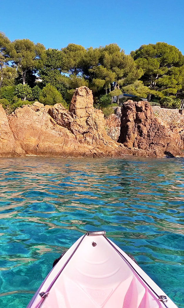location kayak Esterel